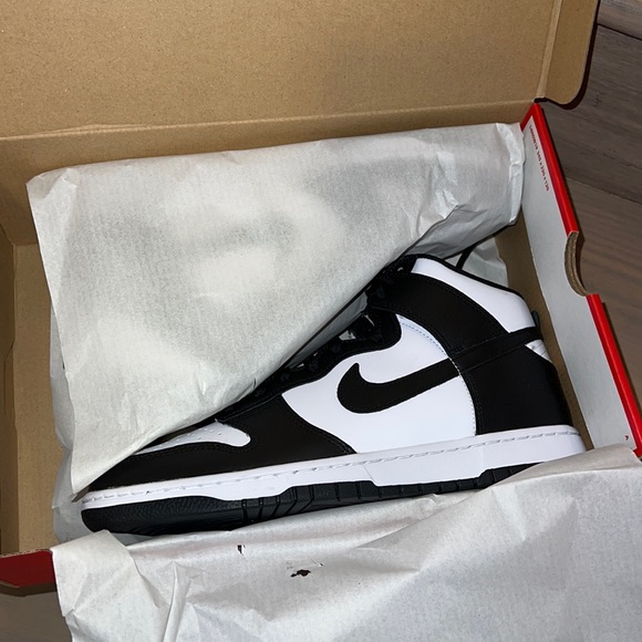 Nike Other - Nike Dunk High Retro Panda size 10.5
